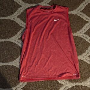 Nike Men's Red Tank Top